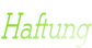 Haftung